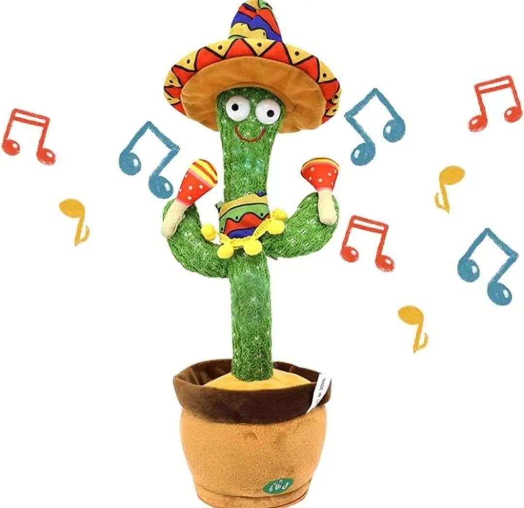 Rechargeable Cute Dancing Cactus Toy for Kids