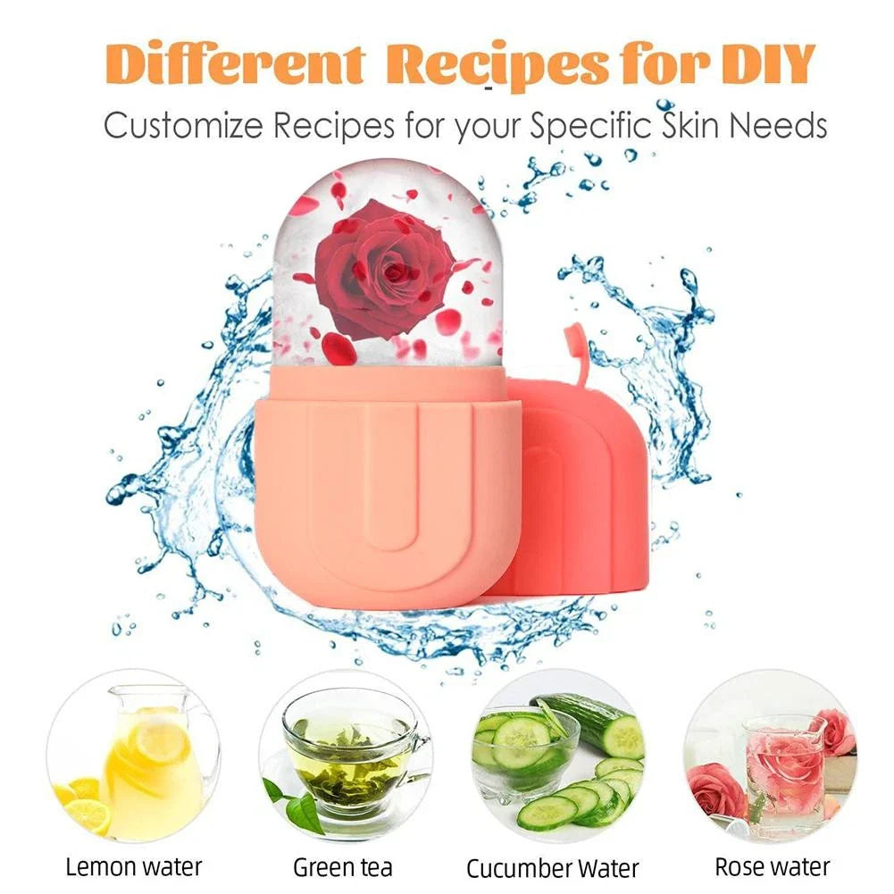 Reusable Facial Ice Roller For Face | Enhance Skin Glow Shrink